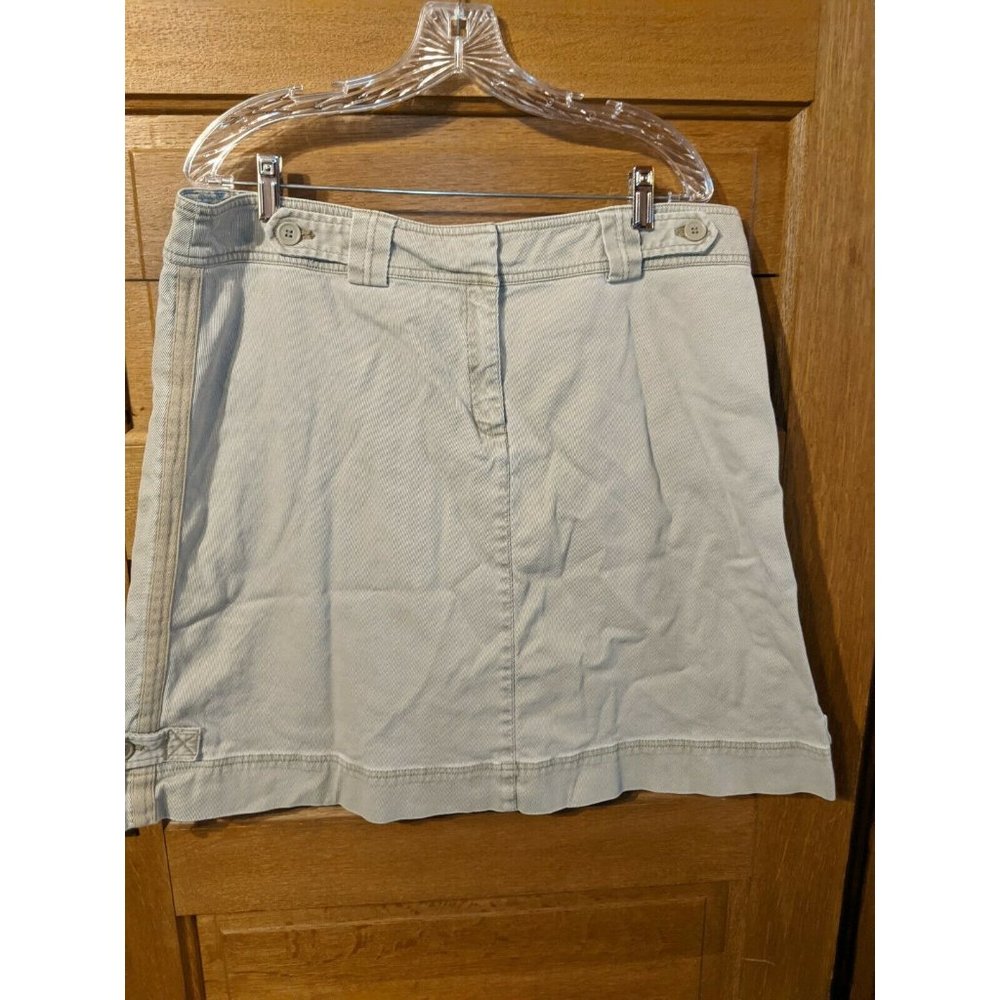 Nine & Co Nine West Skirt Size 16 Modest Stretch Tan Corduroy Weekend